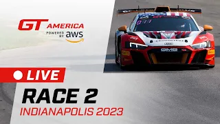 LIVE | Race 2 |  Indianapolis | GT America 2023