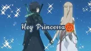 Hey princessa~💖🌼 °•Amv•°  ~Sword Art Online~