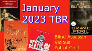 January 2023 TBR #booktube