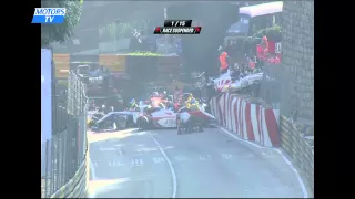 Big crash - 2014 F3 Macau GP