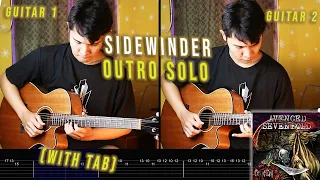 Avenged Sevenfold - Sidewinder Outro Guitar Solo + TAB