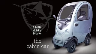 The Cabin Car MK2 - Let's have a look at this covered mobility scooter for the UK market