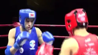 54kg: Еламан Саясатов (KAZ) - Али Кинанах (IRQ). Чемпионат Азии (Макао.2018)