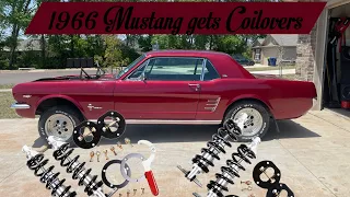 Adjustable coilovers for 1966 Mustang Aldan American
