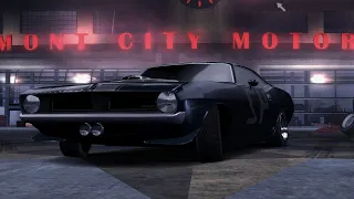 Need for Speed: Carbon. Plymouth Hemi 'Cuda customization and race.