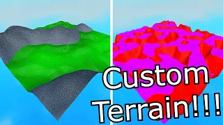 How to use EDITABLE MESHES to make Terrain in ROBLOX