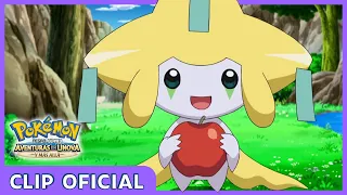 ¡Buscando a Jirachi! | Pokémon Negro y Blanco: Aventuras en Teselia y más allá | Clip oficial