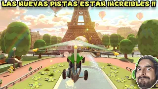 LAS NUEVAS PISTAS ESTÁN INCREÍBLES !! - Mario Kart 8 Deluxe DLC con Pepe el Mago (#1)