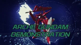 Gundam Arche Mobile Suit Demonstration - Gundam Breaker 3 (English)