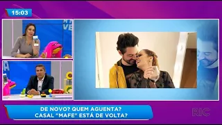 Maiara e Fernando Zor reatam namoro pela sexta vez