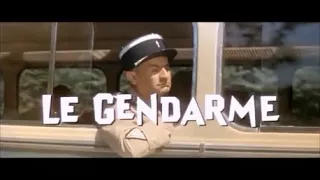 Raymond Lefevre & Genevieve Grad  映画「大混戦」 Le Gendarme De Saint Tropez