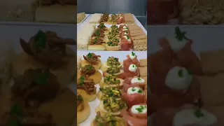 cold canapes