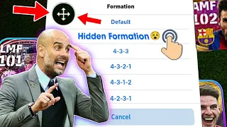 100% best Custom Formation in eFootball 2024 😵🔥 !! Quick Counter + Possession Game Formation 🔔