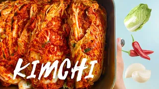 realistic kimchi recipe for one person 현실적인 해외에서 김치 만들기 #kimchi #kimchirecipe #koreanfood