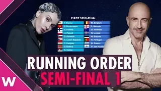 Eurovision 2019: Semi-Final 1 Running Order (REACTION)