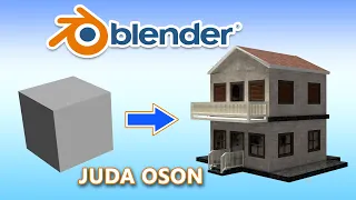 Blenderda uy 3d modelini yasash. Blender Home 3d modeling