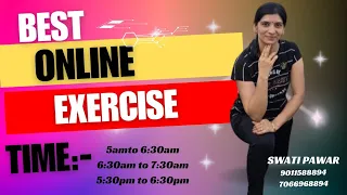 fat burning exercise daily morning join us..