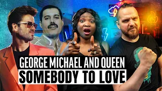 Queen And George Michael - Somebody To Love (Reaction)