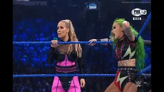 Shotzi e Nox vs Natalya e Tamina - Combate classificatório pelo titulo de duplas - Smackdow 16 06 21