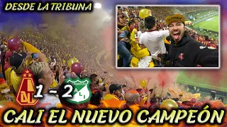 CALI CAMPEÓN DESDE LA TRIBUNA TOLIMA vs CALI (1-2) Final Liga BetPlay 2021-II - Final