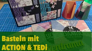 Kreative Papierkunst: farbenfrohe Fun Fold Karte basteln ohne Stanzmaschine / ohne Reste / Auslosung