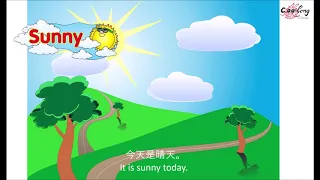 【天气歌】Song - How's the weather today? | 今天天气怎么样?  Chinese weather song