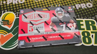 2023 Plates & Patches Football Box Opening! 3 Hits per Box!