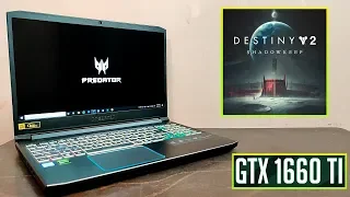 Destiny 2 Gaming Review on Acer Predator Helios 300 2019 (i7 9750H) (GTX 1660 ti) 🔥