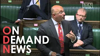 Nadhim Zahawi Interrupted by his OWN Tie in Parliament