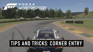 Forza Motorsport – Tips & Tricks: Corner Entry