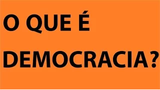 O que é democracia?