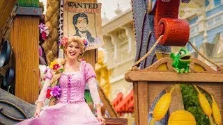 Rapunzel Tangled Festival of Fantasy Parade Disney World Orlando Florida