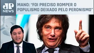 Efeito Milei? Inflação Argentina cai pela 4ª vez, chegando a 8,8% em abril; Mano Ferreira analisa