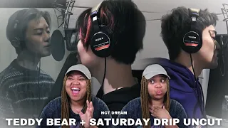 The Freaking Talent! | '잘 자 (Teddy Bear)' & 'Saturday Drip' Recording Behind the Scene | Reaction