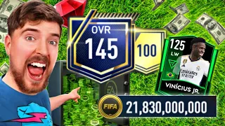 💰 ¡PLANTILLA MILLONARIA! LA CUENTA DE MRBEAST EN FIFA MOBILE 🤑