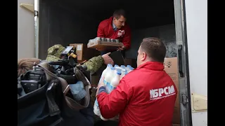 БРСМ передал мигрантам гуманитарную помощь