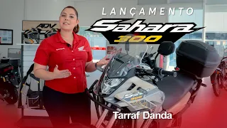 Nova SAHARA 300 em Detalhes! | TARRAF Danda Honda