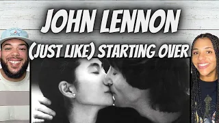 WASN'T EXPECTING THAT!| FIRST TIME HEARING John Lennon  -( Just Like) Starting Over REACTION