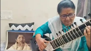 tujhse naraz nahi (sitar)