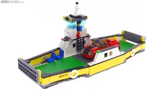 Minor modifications: LEGO City 2016 Ferry (60119)