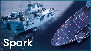 How The HMS Ocean Navigates Life Through Hostile Waters | Warship | Spark