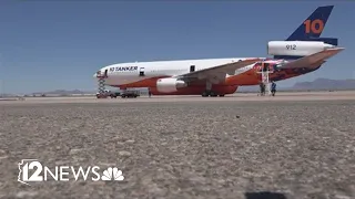 Inside look at air tanker fighting Arizona wildfires