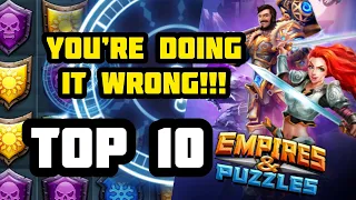 You’re Doing it Wrong!!! - An E&P Guide to Avoiding Silly Mistakes