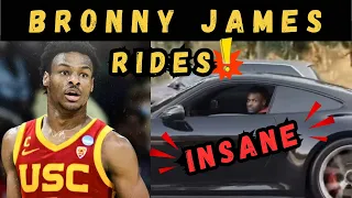 Bronny James insane Car Collection