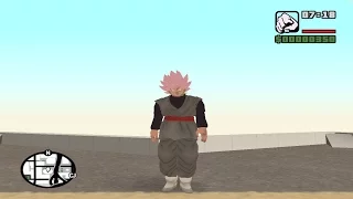 GTA SA skins DBZ - Goku Black