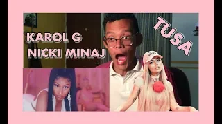 KAROL G, Nicki Minaj - Tusa REACCIÓN