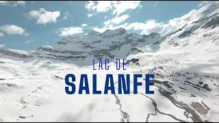 9Min Relaxing FPV flight (NO CUT) - Lac de Salanfe, Switzerland