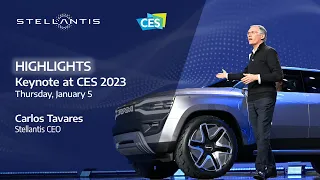 Stellantis CEO Carlos Tavares Keynote highlights | CES 2023