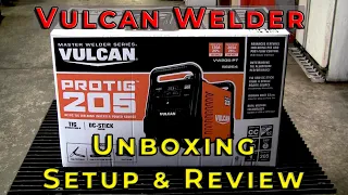 Vulcan Welder: Unboxing, Set up and Review