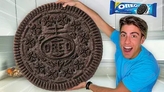 HACEMOS LA GALLETA OREO GIGANTE MAS GRANDE DEL MUNDO !!!